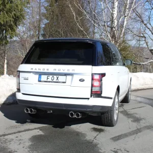 Neue Kollektion Fox Duplex Auspuff Sportauspuff Komplettanlage für Land Rover Range Rover IV