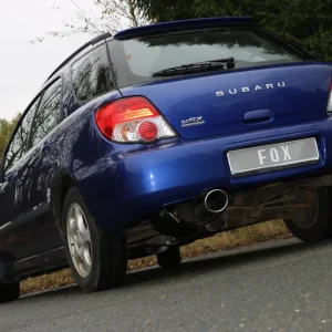 Neuheit Fox Auspuff Sportauspuff Sportendschalldämpfer für Subaru Impreza - GD/ GG 2.0l