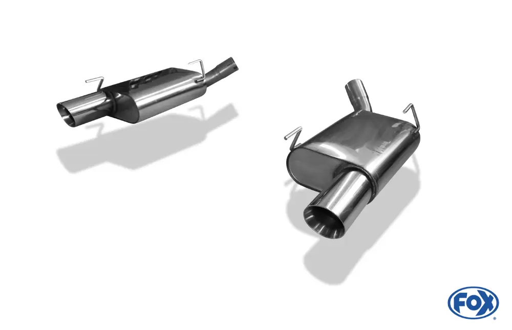 Saisonangebot Fox Duplex Auspuff Sportauspuff für Ford Mustang GT Coupe 4.6l 224kW