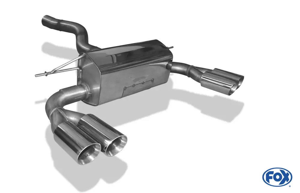 Fox Duplex Auspuff Sportauspuff Endschalldämpfer für BMW F32/F33/F36 - 435i Preiswert