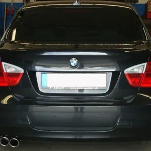 Fox Auspuff Sportauspuff Sportendschalldämpfer für BMW E90/91/92 325d 3.0l D Zertifiziert