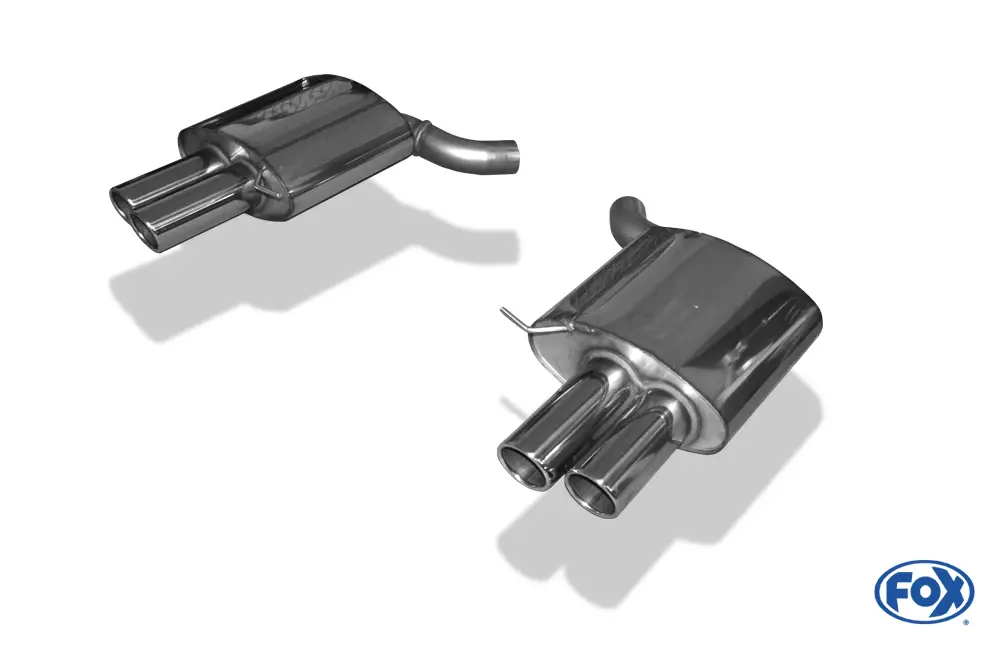 Fox Auspuff Sportauspuff Duplex Sportendschalldämpfer für BMW F12/ F13/ F06 Letzte Chance