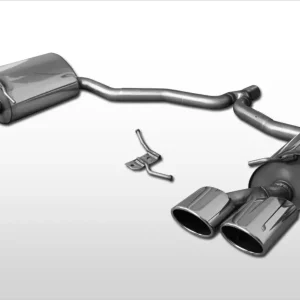 Schneller Versand Fox Auspuff Sportauspuff Duplex Sportendschalldämpfer für Mercedes E-Klasse C207