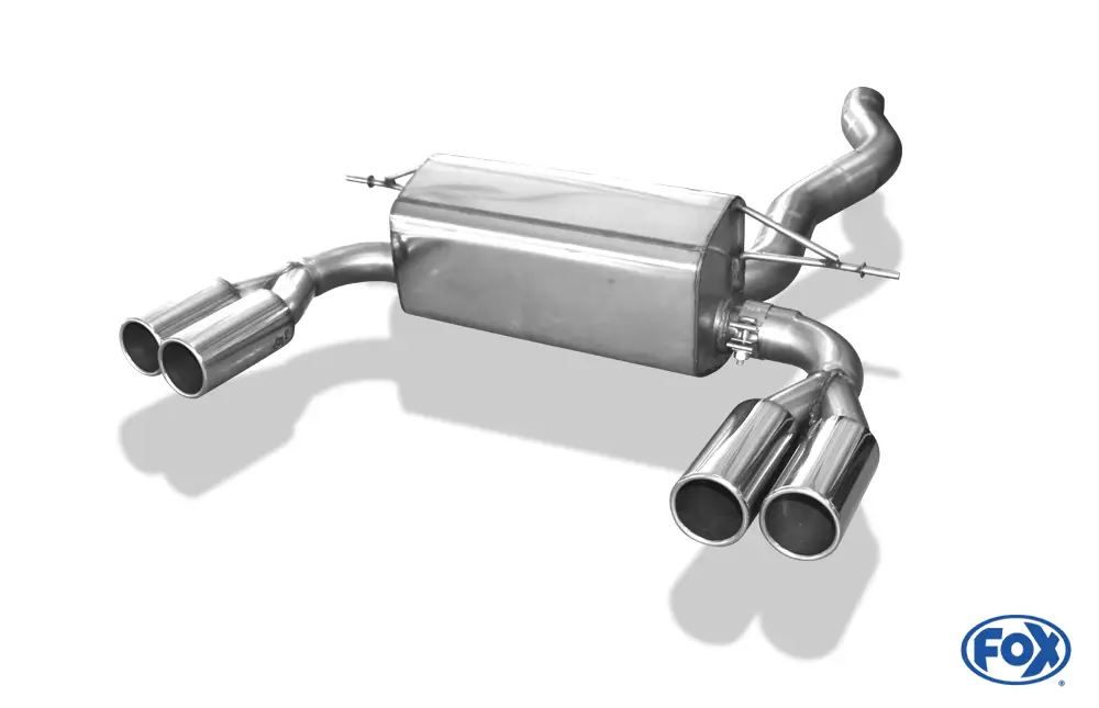 Beliebt Fox Duplex Auspuff Sportauspuff Endschalldämpfer für BMW F32/F33/F36 - 435i