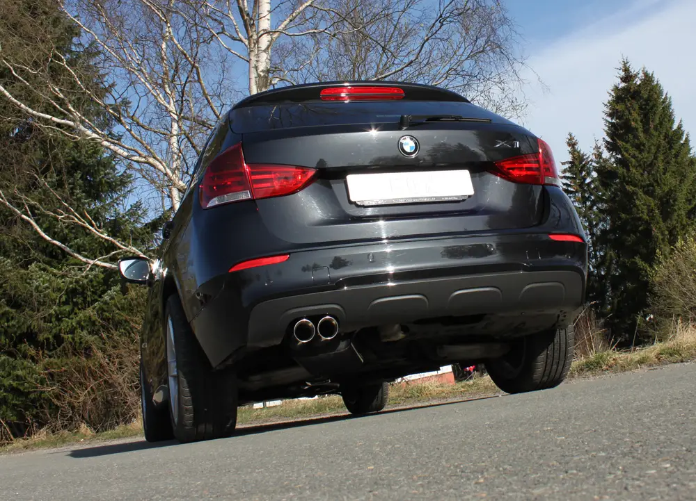 Super-Preis Fox Auspuff Sportauspuff Endschalldämpfer für BMW X1 - E84 2.0l 180kW