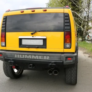 Fox Auspuff Sportauspuff Sportendschalldämpfer für Hummer H2 6.0l 236kW Meistverkauft
