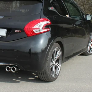Beliebt Fox Auspuff Sportauspuff Endschalldämpfer für Peugeot 208 GTI 1.6l 147kW