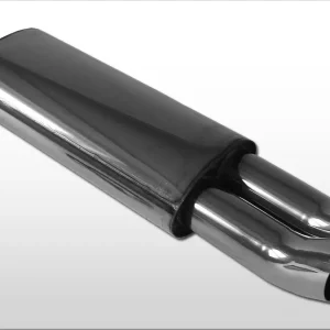 Abverkauf Fox Auspuff Sportauspuff Endschalldämpfer für Opel Astra F Caravan 1,6l