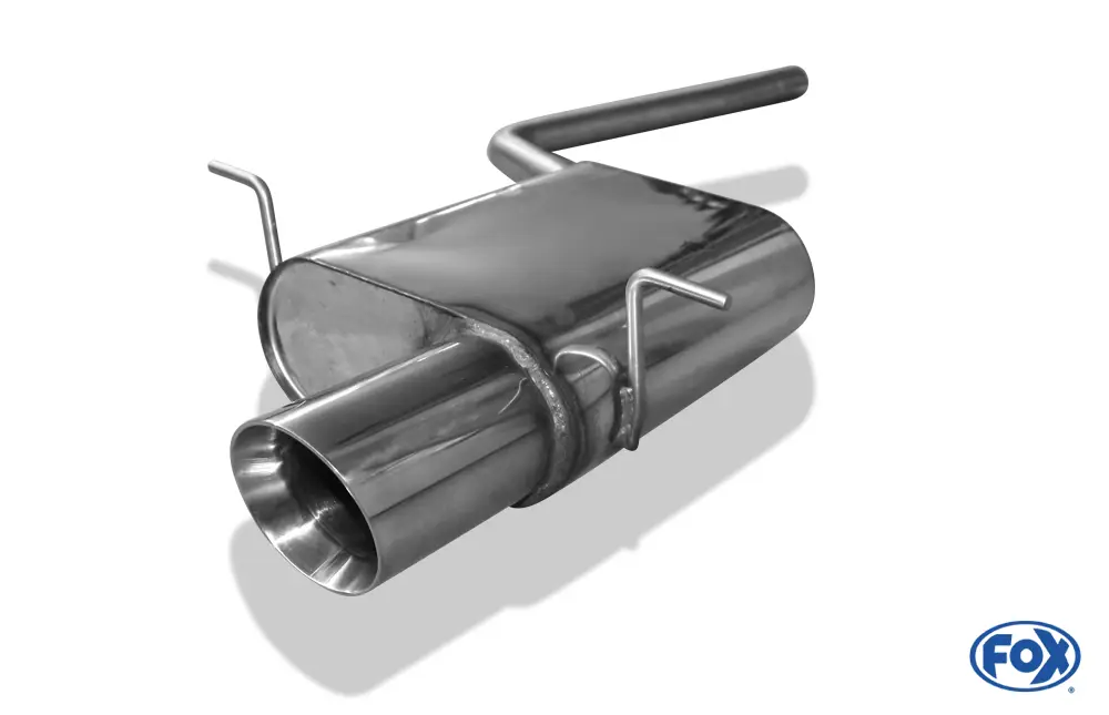 Fox Auspuff Sportauspuff Endschalldämpfer für Mini Cooper R55 1.6l 85kW Knallerangebot
