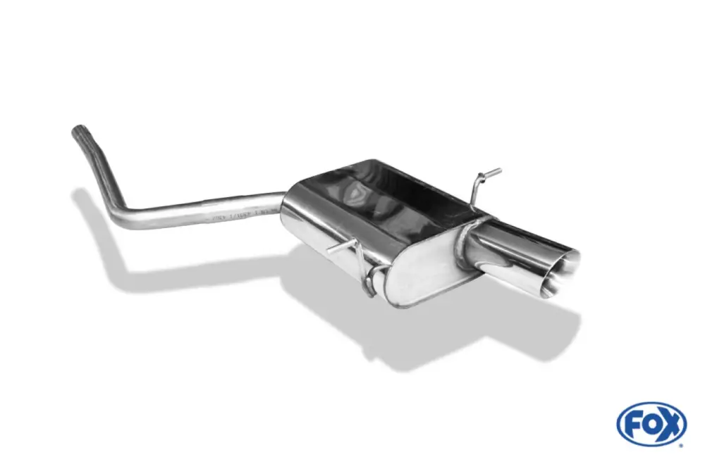 Fox Auspuff Sportauspuff Endschalldämpfer für Mini Cooper R57 1.6l 72kW Sonderangebot