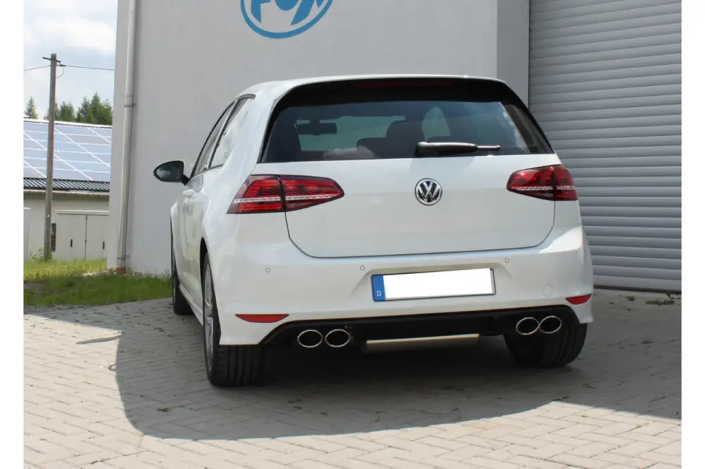 Top-Angebot Fox Duplex Auspuff Sportauspuff für VW Golf VII 1.2l 1.4l 1.6l 2.0l