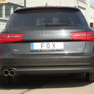 Top-Preis Fox Auspuff Sportauspuff für Audi A6 4G Limo/ Avant 2.0l TDI 100/120/130kW
