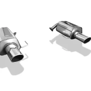 Neue Ware Fox Duplex Auspuff Sportauspuff Endschalldämpfer für Subaru Legacy Outback Kombi