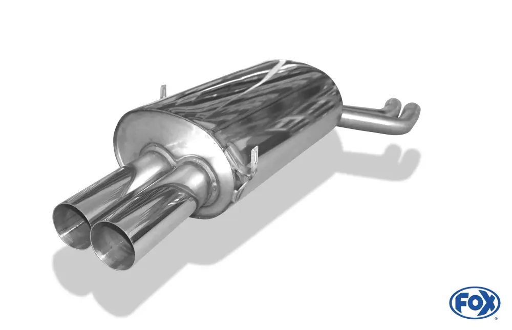 Neu Fox Auspuff Sportauspuff für BMW E46 320/ 325/ 330 2.2l 125kW 2.5l 141kW