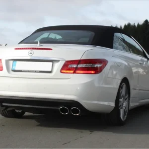 Fox Auspuff Sportauspuff Duplex Sportendschalldämpfer für Mercedes E-Klasse A207 Heißes Angebot