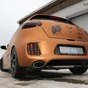 Fox Duplex Auspuff Sportauspuff Endschalldämpfer für Kia Pro Cee`d GT 1.6l 150kW Kracherpreis