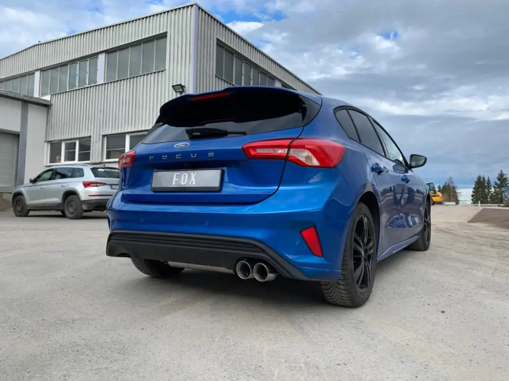Fox Auspuff Sportauspuff Endschalldämpfer für Ford Focus IV 1.5l 111/134kW Günstig