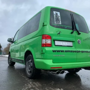 Begrenztes Angebot Fox Duplex Sportauspuff Endschalldämpfer für VW T5/ T6 Facelift 4motion 2.0 3.2