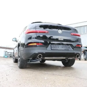 Fox Duplex Auspuff Sportauspuff Endschalldämpfer für BMW X4 G02 2.0l 135kW 2018- Rabatt