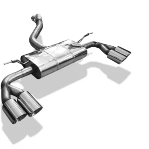 Preis Gesenkt Fox Duplex Auspuff Sportauspuff Endschalldämpfer für Ford Focus IV 1.5l