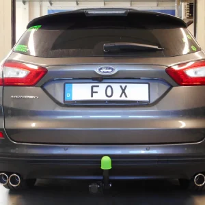 Neu Im Sortiment Fox Duplex Sportauspuff Endschalldämpfer für Ford Mondeo V Schrägheck Stufenheck