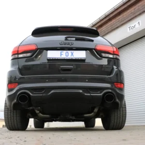 Super-Preis Fox Duplex Auspuff Sportauspuff Endschalldämpfer für Jeep Grand Cherokee WK II