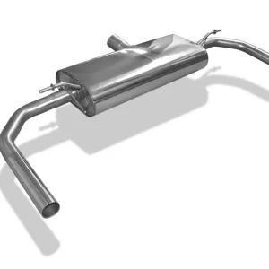 Begrenztes Angebot Fox Duplex Sportauspuff Komplettanlage für Mercedes CLA 117 4-matic 2,0l