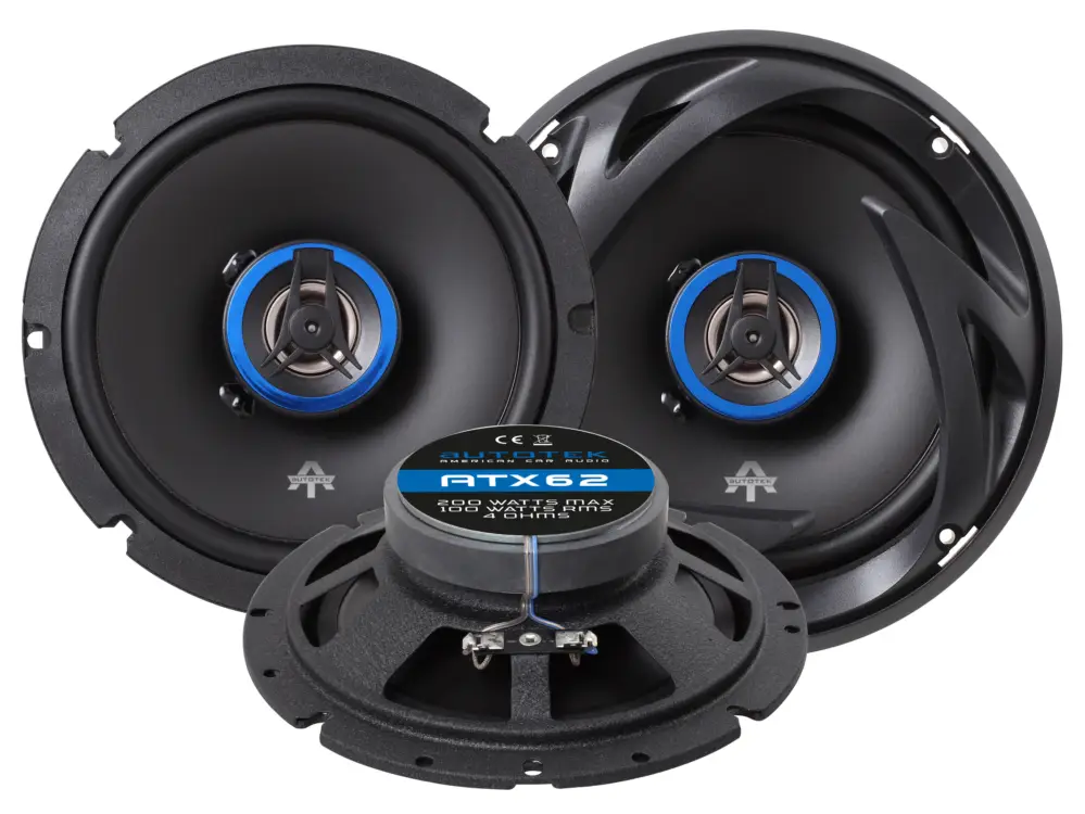 AUTOTEK Koax-System 16,5 cm Lautsprecher 2-Wege Koax ATX-62 400 Watt max.Paar Sonderangebot