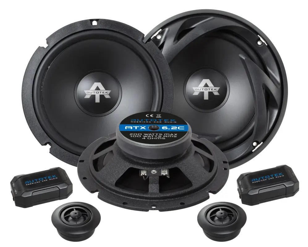 AUTOTEK Kompo-System 16,5cm Lautsprecher 2-Wege Kompo ATX-6.2C 400 Watt max.Paar Aktuell