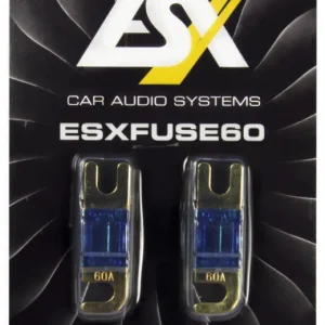 10x ESX Sicherungshalter 60A Mini-ANL Sicherung FUSE60 Beliebt