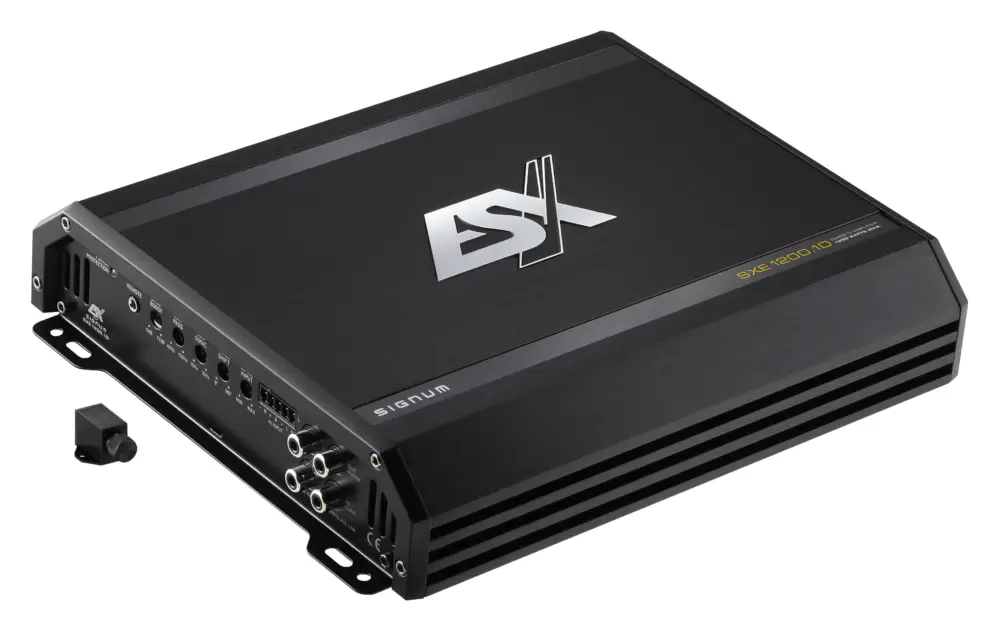 ESX SIGNUM SXE1200.1D 1-Kanal digital Verstärker Endstufe mit Hi Lever 600 W Angebot
