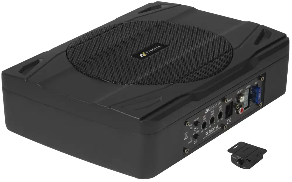 Schnäppchen ESX Aktiv-Subwoofer 20 cm QUANTUM Untersitz Aktiv-Subwoofer Q-201A