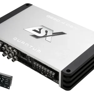 ESX 4-Kanal Verstärker mit DSP QUANTUM 4-KANAL AMP QE80.4DSP Beliebt