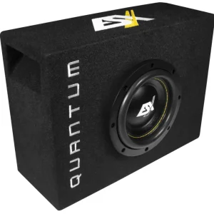 ESX QUANTUM QXB6 Mini Bassreflex Subwoofer 500W Basskiste Bass 16,5cm Zertifiziert