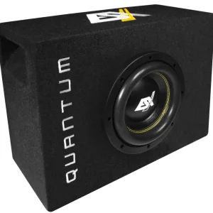 Rabatt ESX QUANTUM Bassreflex-Gehäusesub QXB8 Subwoofer 800W Basskiste Bass 20cm