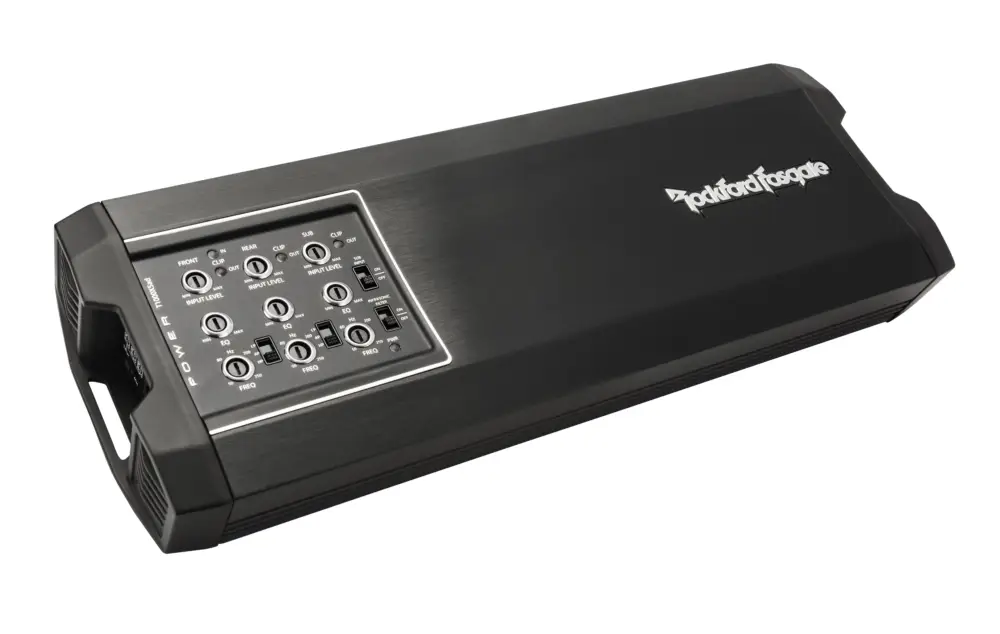 Finale Aktion ROCKFORD 5-Kanal Verstärker FOSGATE POWER Amplifier T1000x5 ad