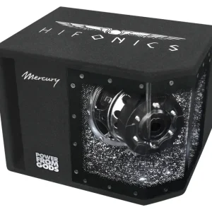 HIFONICS Mercury Bandpass-System 4Ohm 20 Cm Basskiste Bandpass Gehäuse MR-8BP Preisreduziert