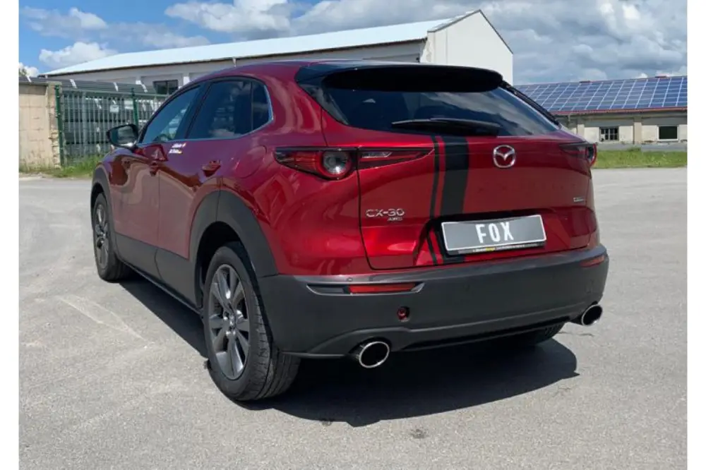 Fox Duplex Auspuff Sportauspuff Endschalldämpfer für Mazda CX30 X180 AT AWD 2.0l Jetzt Bestellen