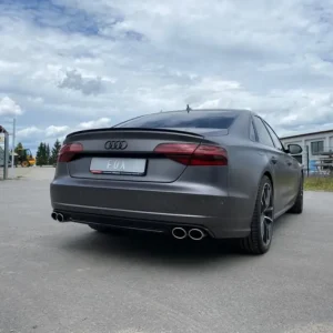Neue Kollektion Fox Duplex Auspuff Sportauspuff Komplettanlage für Audi S8 4H 4,0l 382/445kW