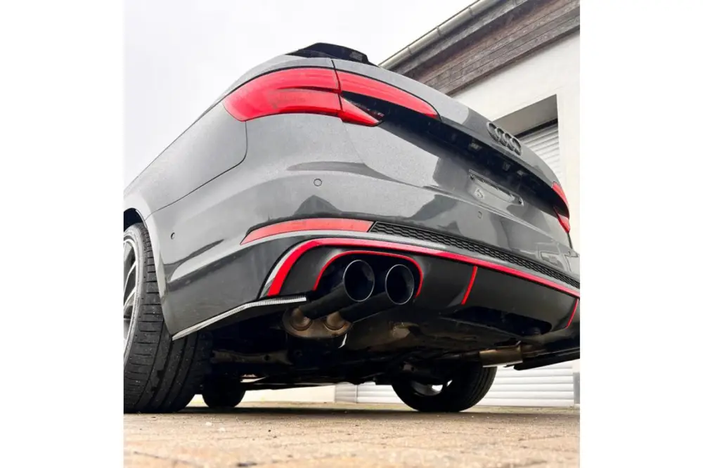 Fox Duplex Auspuff Sportauspuff Endschalldämpfer für Audi S4 B9 3,0l 260kW Günstig