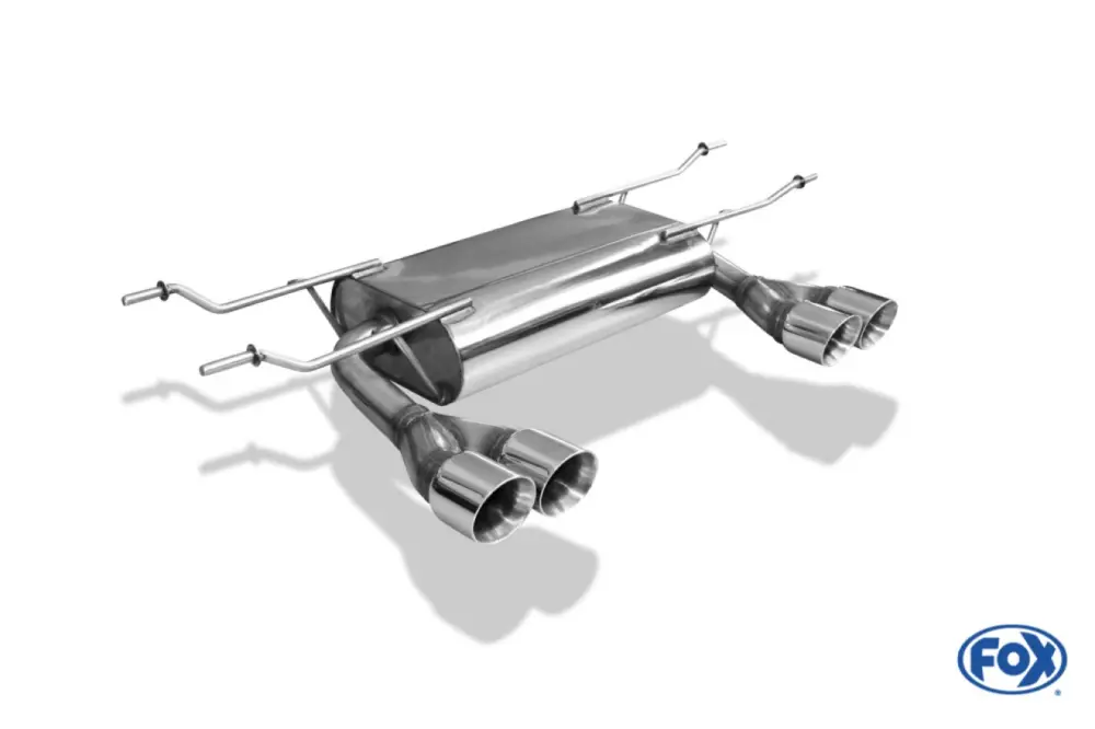 Sichere Zahlung Fox Duplex Auspuff Sportauspuff Komplettanlage für Mazda MX5 ND 1.5l 2.0l