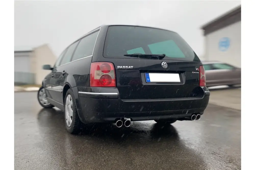 Fox Duplex Auspuff Sportauspuff Komplettanlage für VW Passat 3B 3BG 4-Motion W8 Aktuell