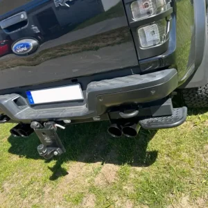 Neue Ware Fox Duplex Auspuff Sportauspuff Endschalldämpfer für Ford Raptor Doppelkabine