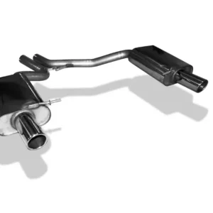 Sonderangebot Fox Duplex Auspuff Sportauspuff Komplettanlage für Audi A4 B6 1.8l T 2.4l