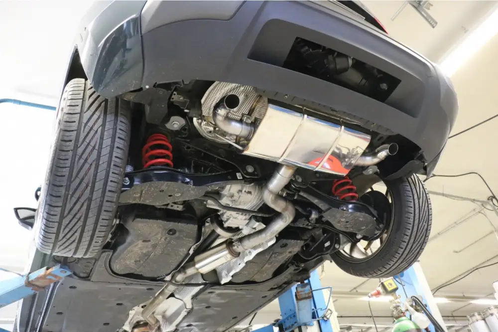 Online Kaufen Fox Duplex Auspuff Sportauspuff Komplettanlage für Seat Ateca 5FP 4x4 1.5 2.0l