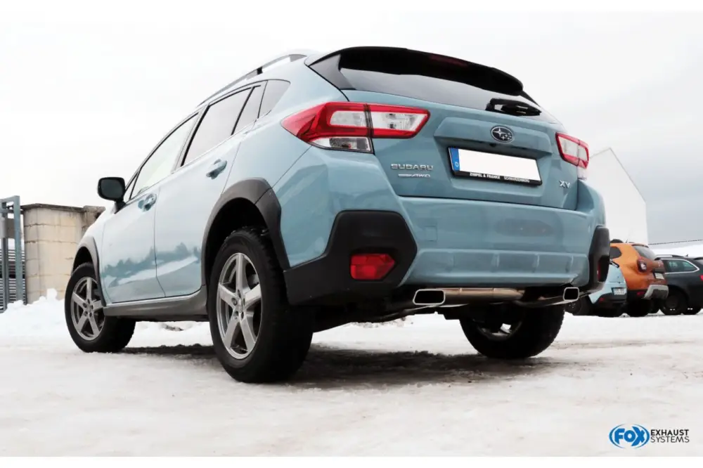 Fox Duplex Auspuff Sportauspuff Komplettanlage für Subaru XV G5 1,6l 84kW Jetzt Bestellen