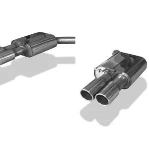 Fox Duplex Auspuff Sportauspuff Endschalldämpfer für Audi A6 4G 3,0 TFSI 220/228 Nur Heute