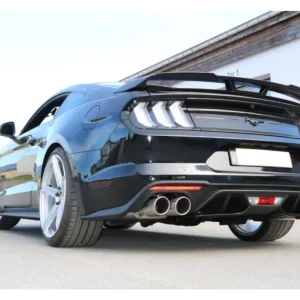 Fox Duplex Auspuff Sportauspuff Endschalldämpfer für Ford Mustang 6 Faceli Coupe Saisonangebot