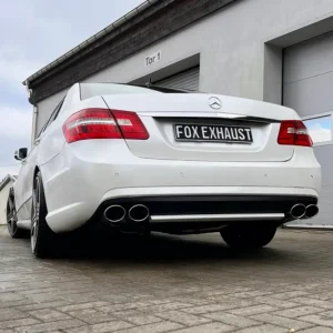 Preis Gesenkt Fox Duplex Auspuff Sportauspuff Endschalldämpfer für Mercedes E-Klasse 212