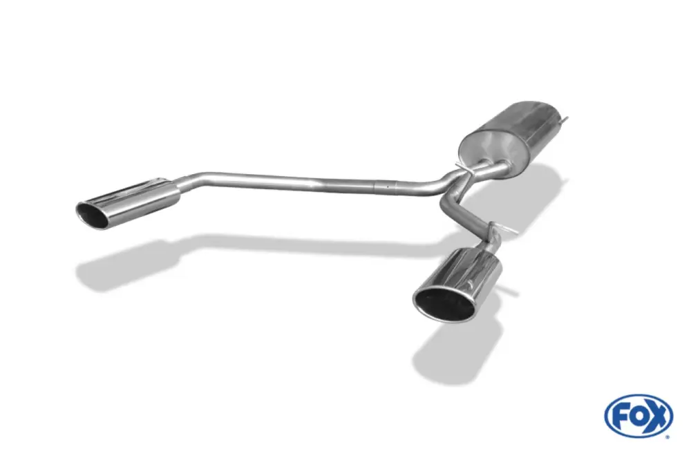 Fox Duplex Auspuff Sportauspuff Endschalldämpfer für Lexus RX 300 350 XU3 3.0 Billig